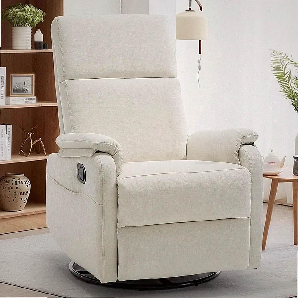 NEW Recliner Chair, Swivel Rocking Recliner Chair for Adults, Glider Rocking C