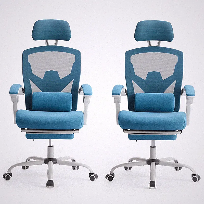 Sweetcrispy Office Computer Desk Chair Set Of 2 Ergonomic High-Back Mesh